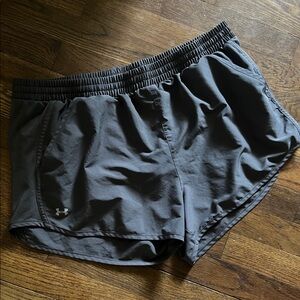 Under Armour Women's Charcoal Athletic Shorts